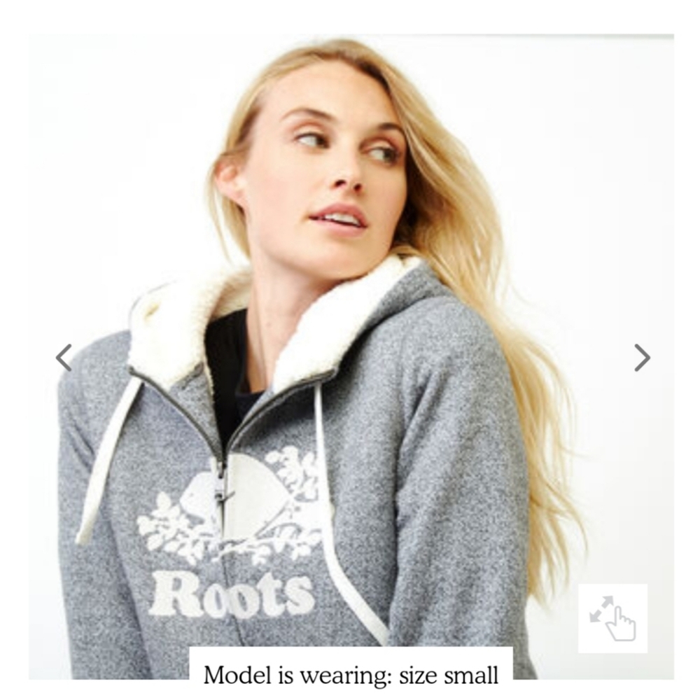 *SOLD* Roots Sherpa Hoodie